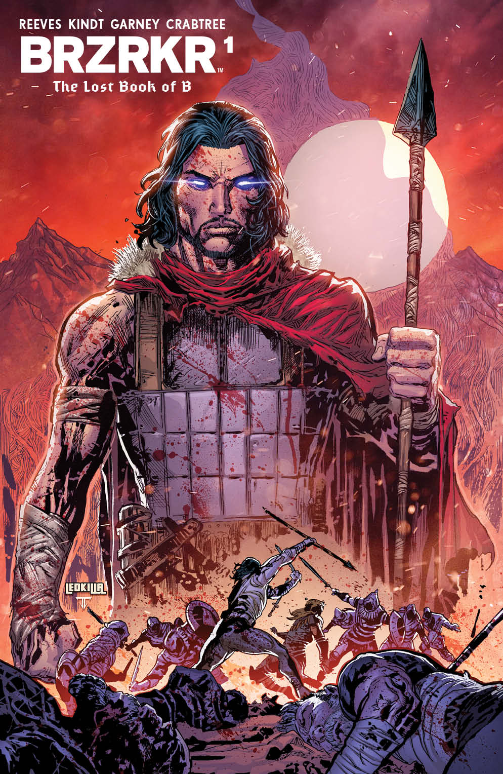 BRZRKR: The Lost Book of B #1 BOOM! Direct Reserve Exclusive