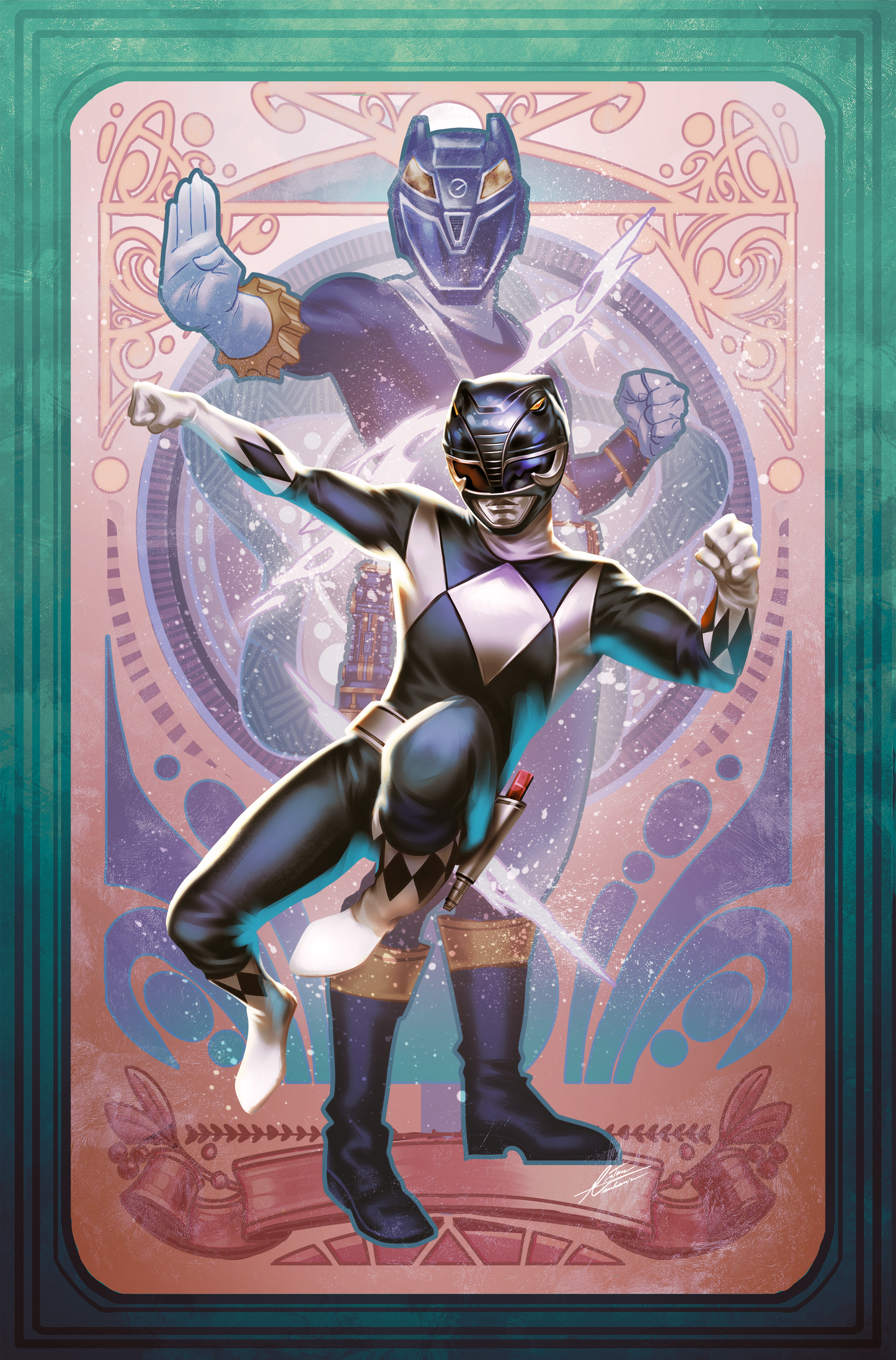 Mighty Morphin Power Rangers: Darkest Hour #1 BOOM! Direct Reserve Exclusive