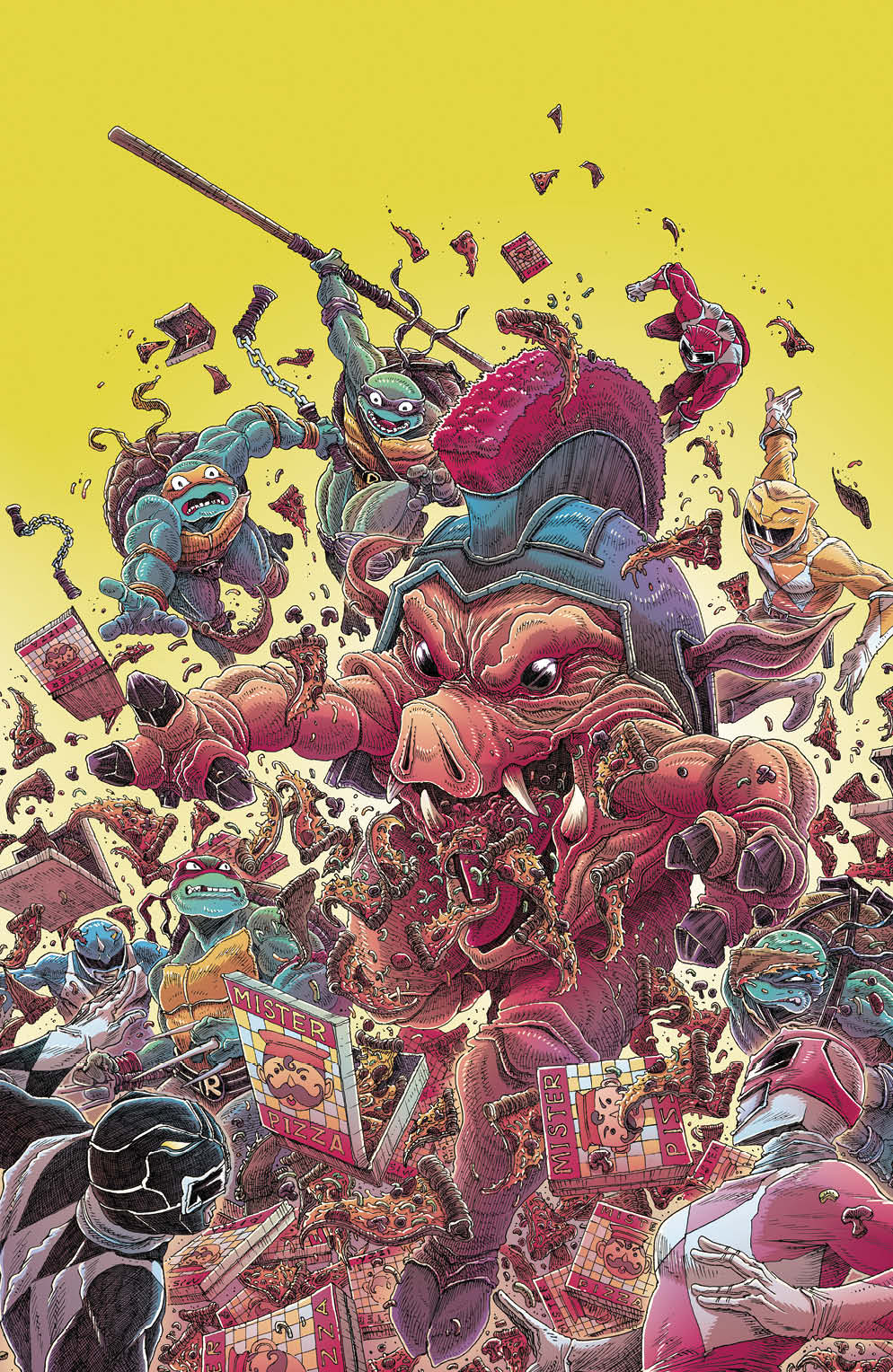 Mighty Morphin Power Rangers/ Teenage Mutant Ninja Turtles III #1