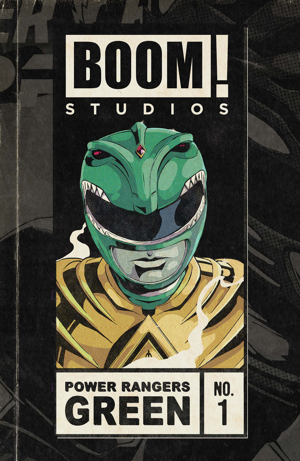 Power Rangers Green #1 BOOM! Direct Reserve Corner Box Exclusive