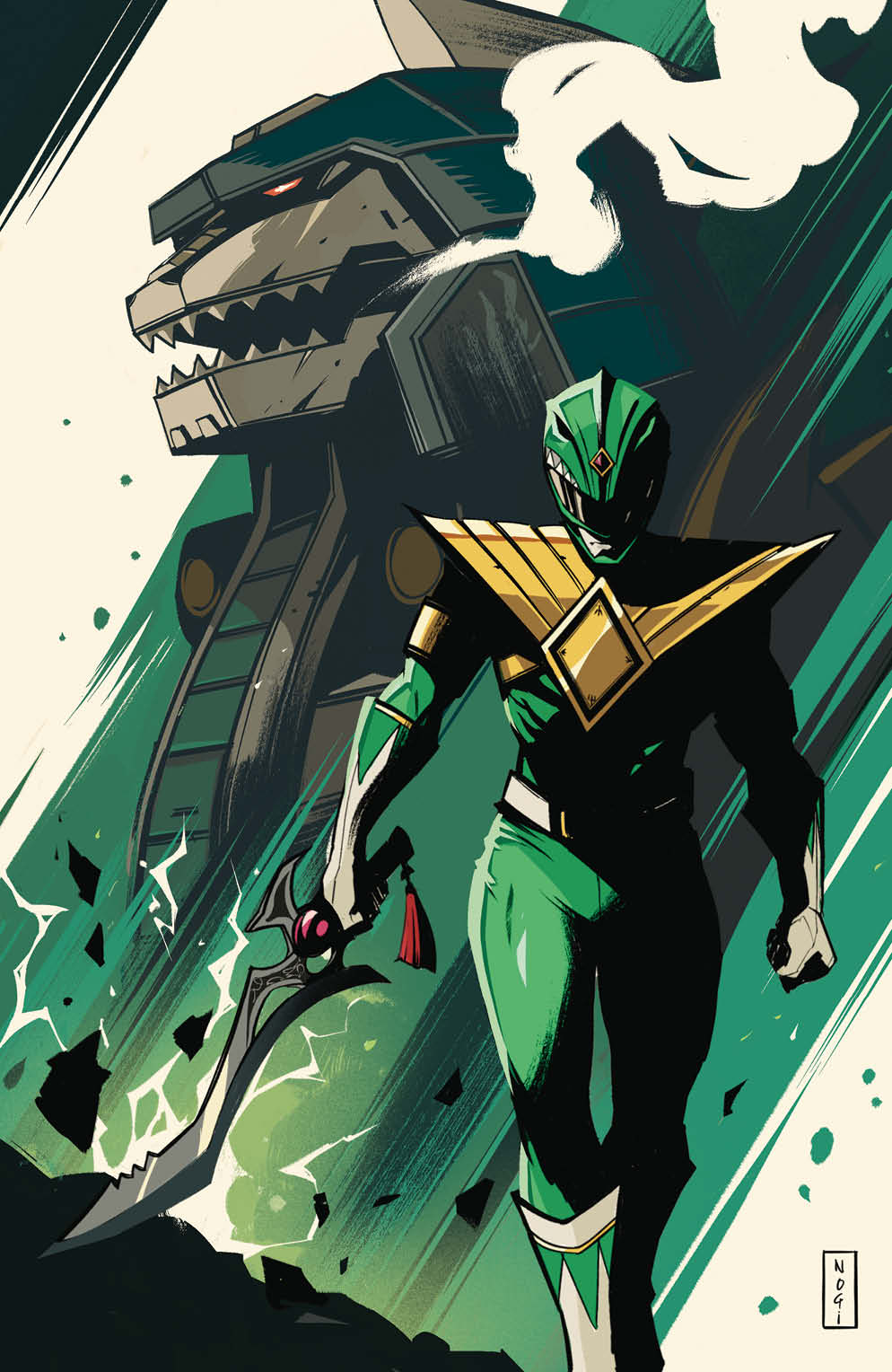 Power Rangers Green #2 BOOM! Direct Reserve Exclusive