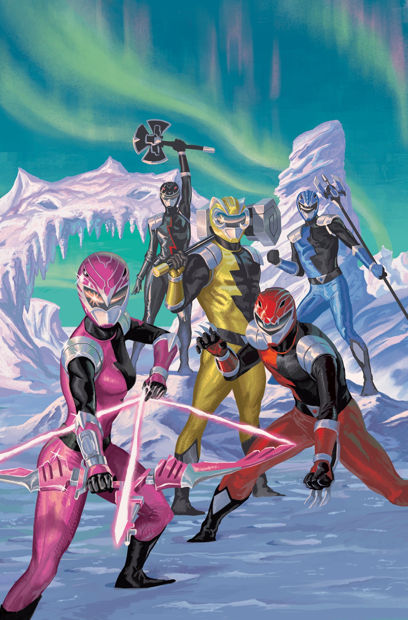 Power Rangers Unlimited: HyperForce #1 BOOM! Direct Reserve Foil Exclusive