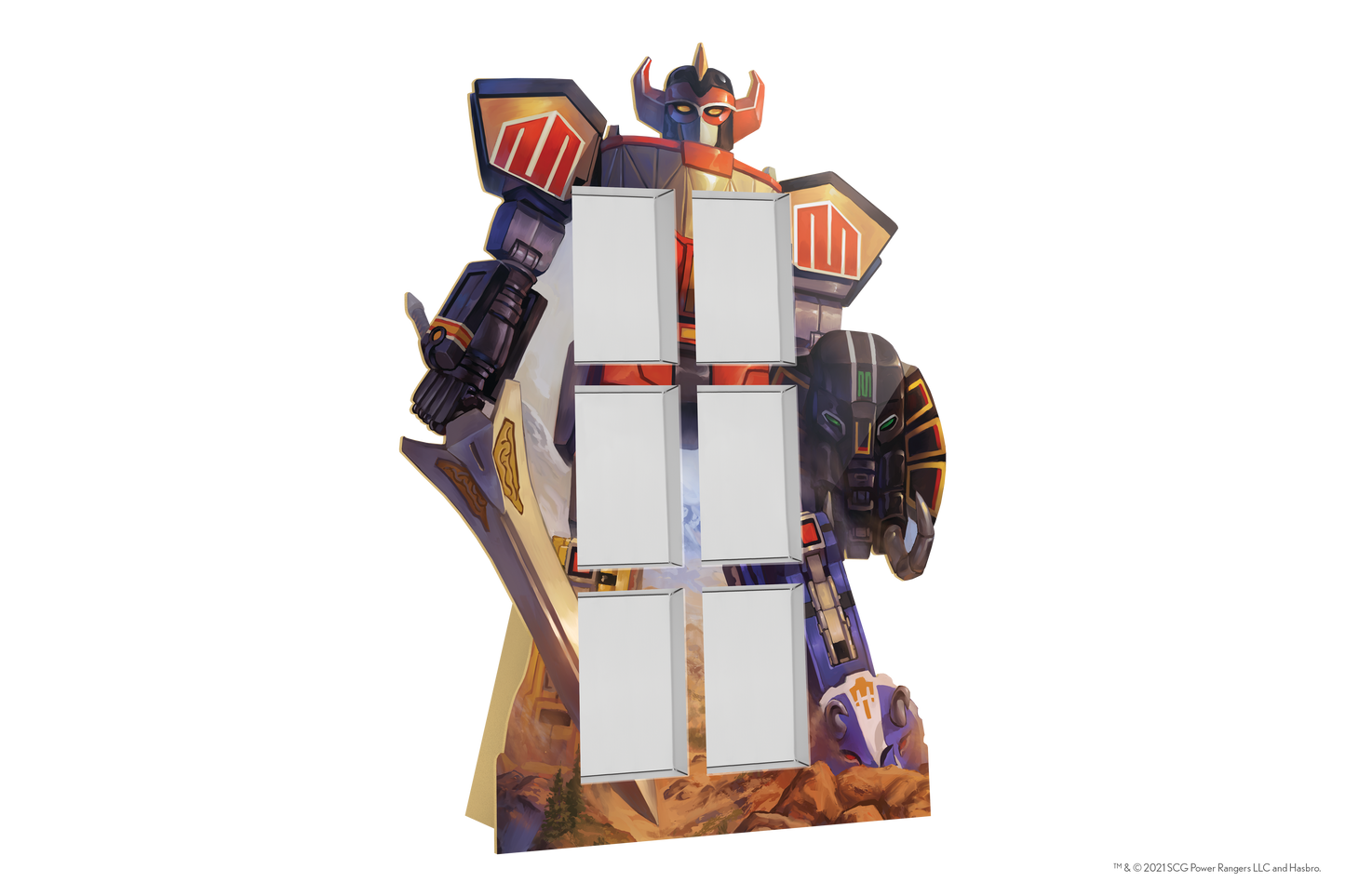 MMPR Megazord Kickstarter Set + Standee