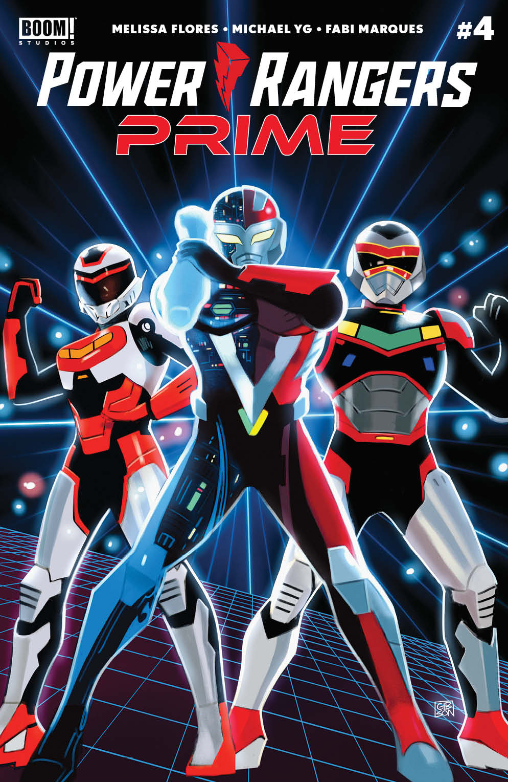 Power Rangers Prime #4 BOOM! Direct Reserve Exclusive