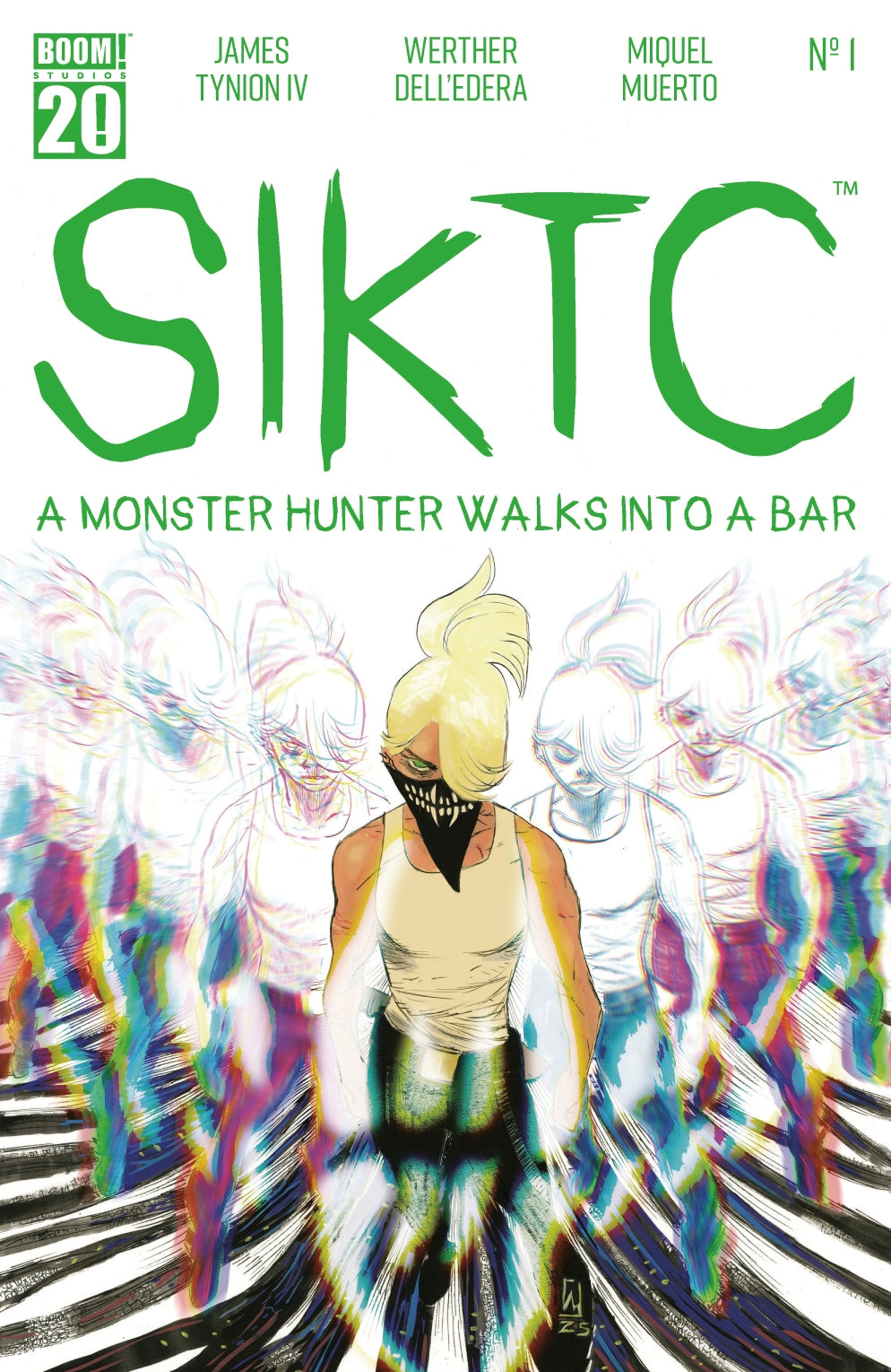 SIKTC: A Monster Hunter Walks Into a Bar #1 BOOM! Direct Reserve Dell'Edera Convention Spot Foil Exclusive