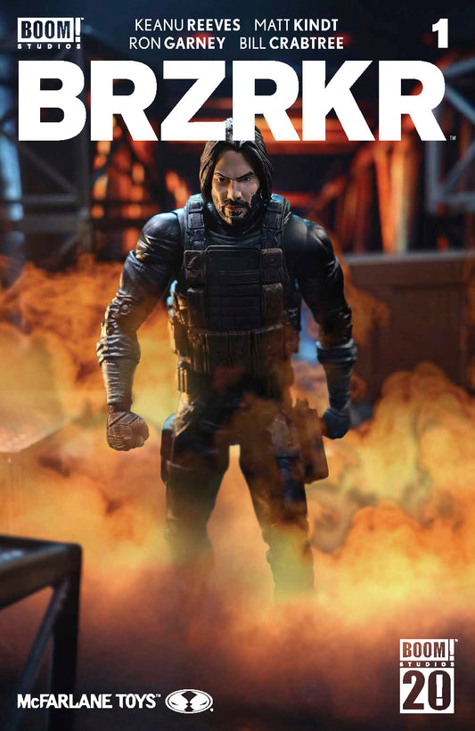 BRZRKR #1 BOOM! Direct Reserve McFarlane Toys Convention Exclusive