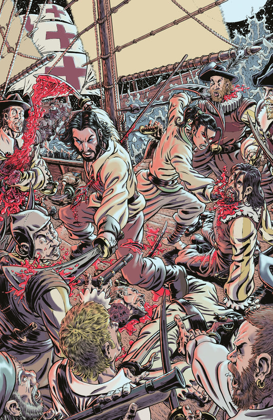 BRZRKR: The Bleeding Tide #1 BOOM! Direct Reserve Exclusive