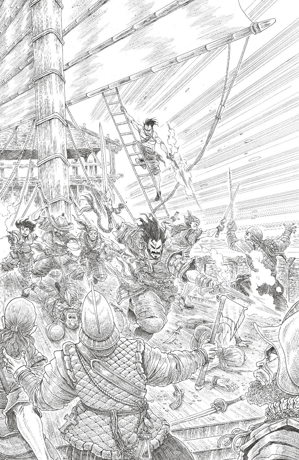 BRZRKR: The Bleeding Tide #1 1:25 INCV