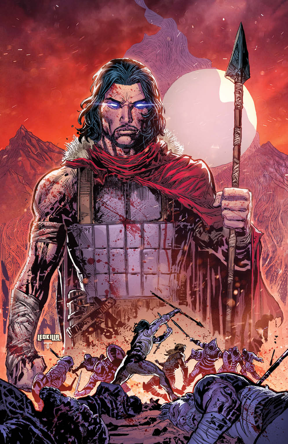 BRZRKR: The Lost Book of B #1 BOOM! Direct Reserve Exclusive Foil