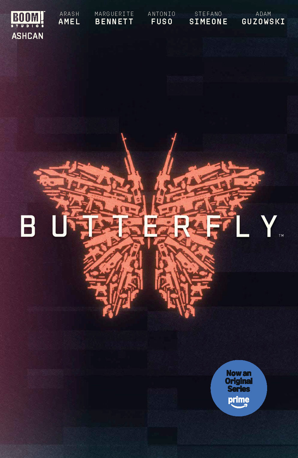Butterfly Ashcan #1 BOOM! Direct Reserve Logo Exclusive