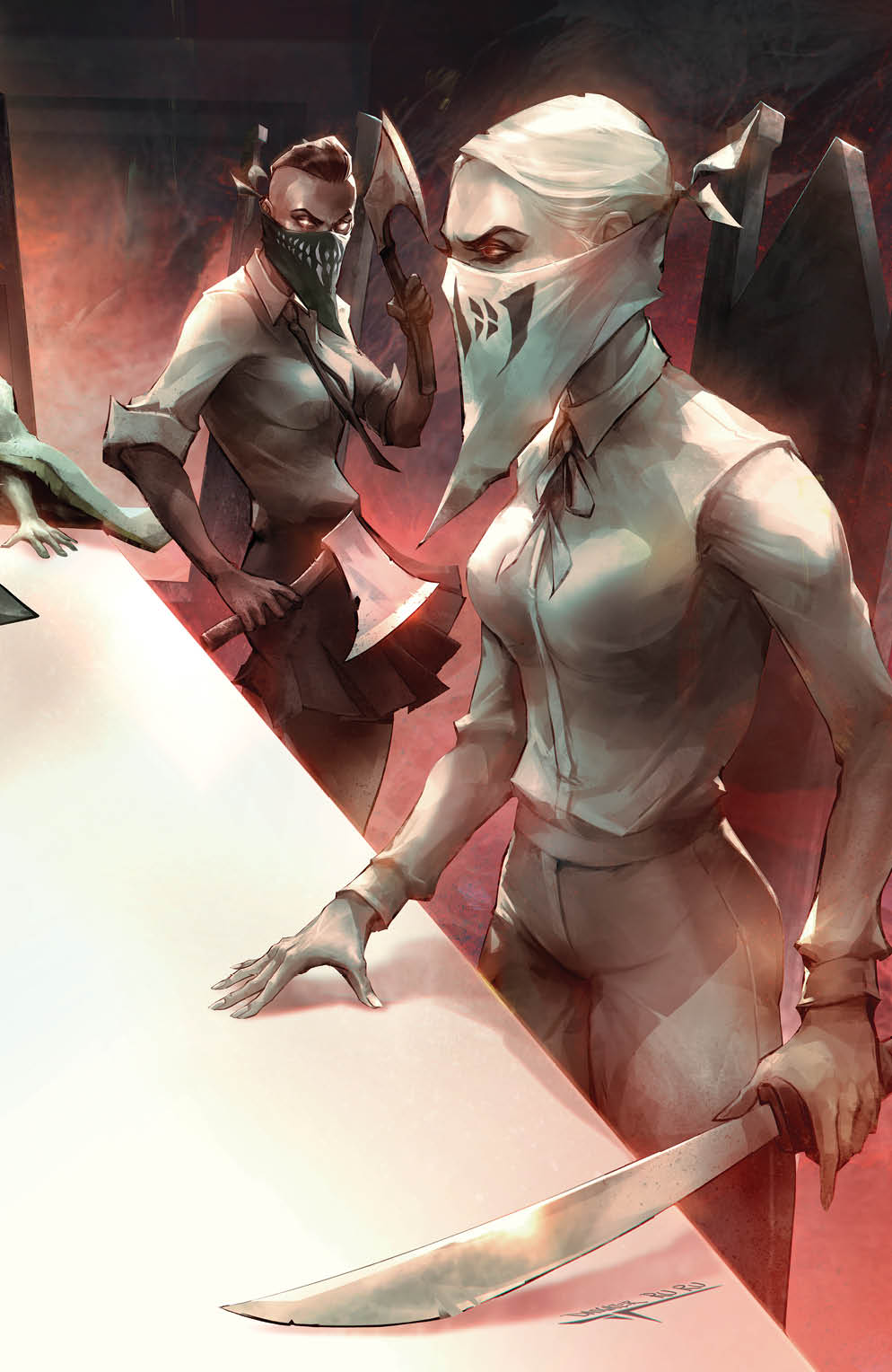 Fall of the House of Slaughter #3 BOOM! Direct Reserve Matte Foil Exclusive