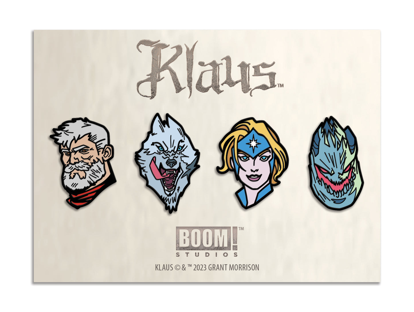 Klaus Enamel Pin Set