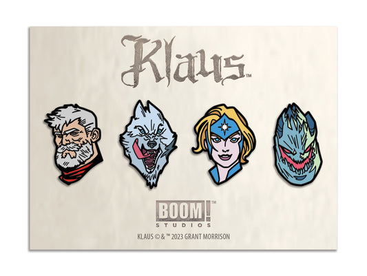 Klaus Enamel Pin Set