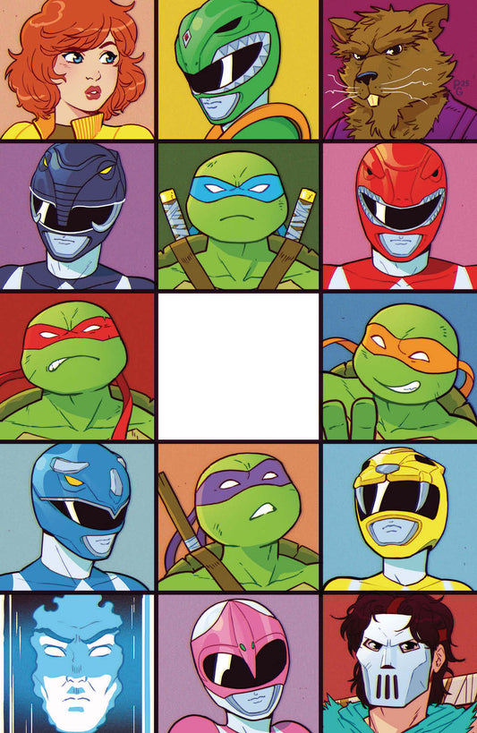 Mighty Morphin Power Rangers/ Teenage Mutant Ninja Turtles III #1 1:200 INCV