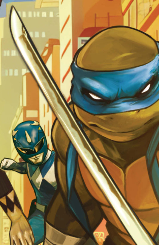Mighty Morphin Power Rangers/ Teenage Mutant Ninja Turtles III #5 BOOM! Direct Reserve Foil Exclusive
