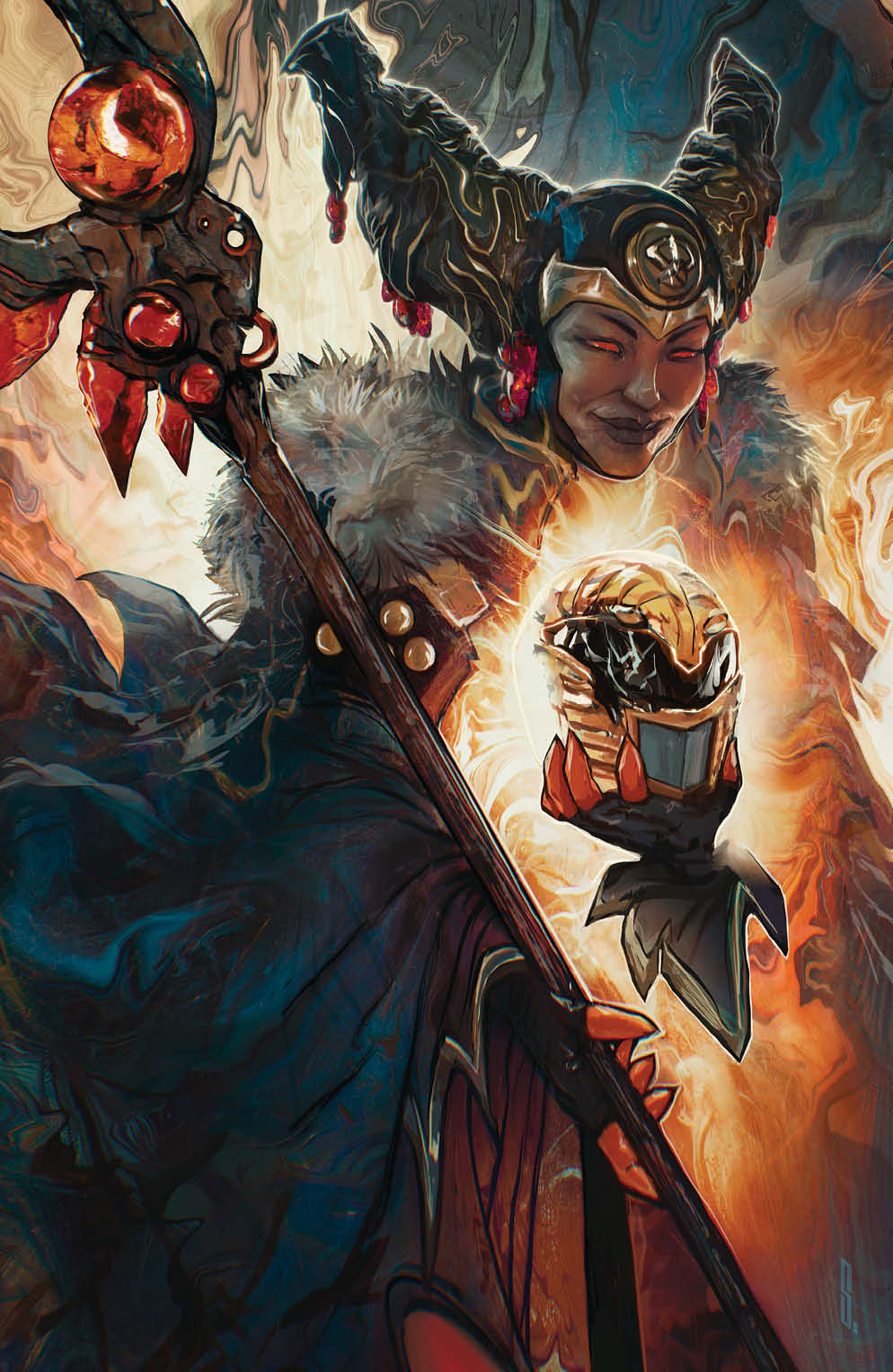 Mighty Morphin Power Rangers #122 1:50 INCV