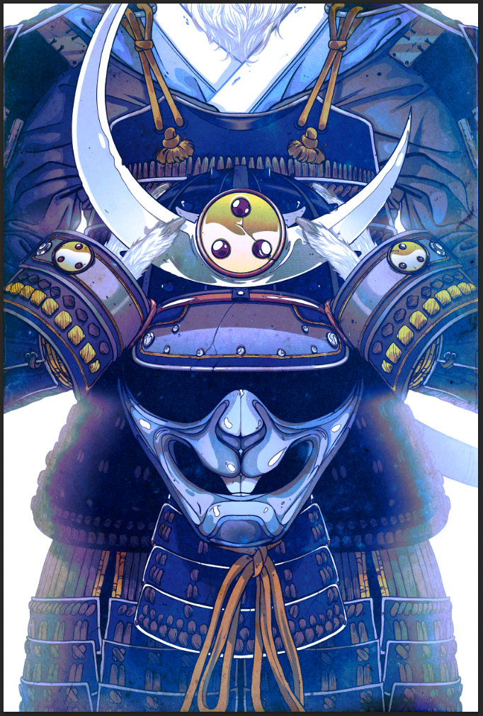 Mighty Morphin Power Rangers / Usagi Yojimbo #1 BOOM! Direct Reserve Foil Exclusive