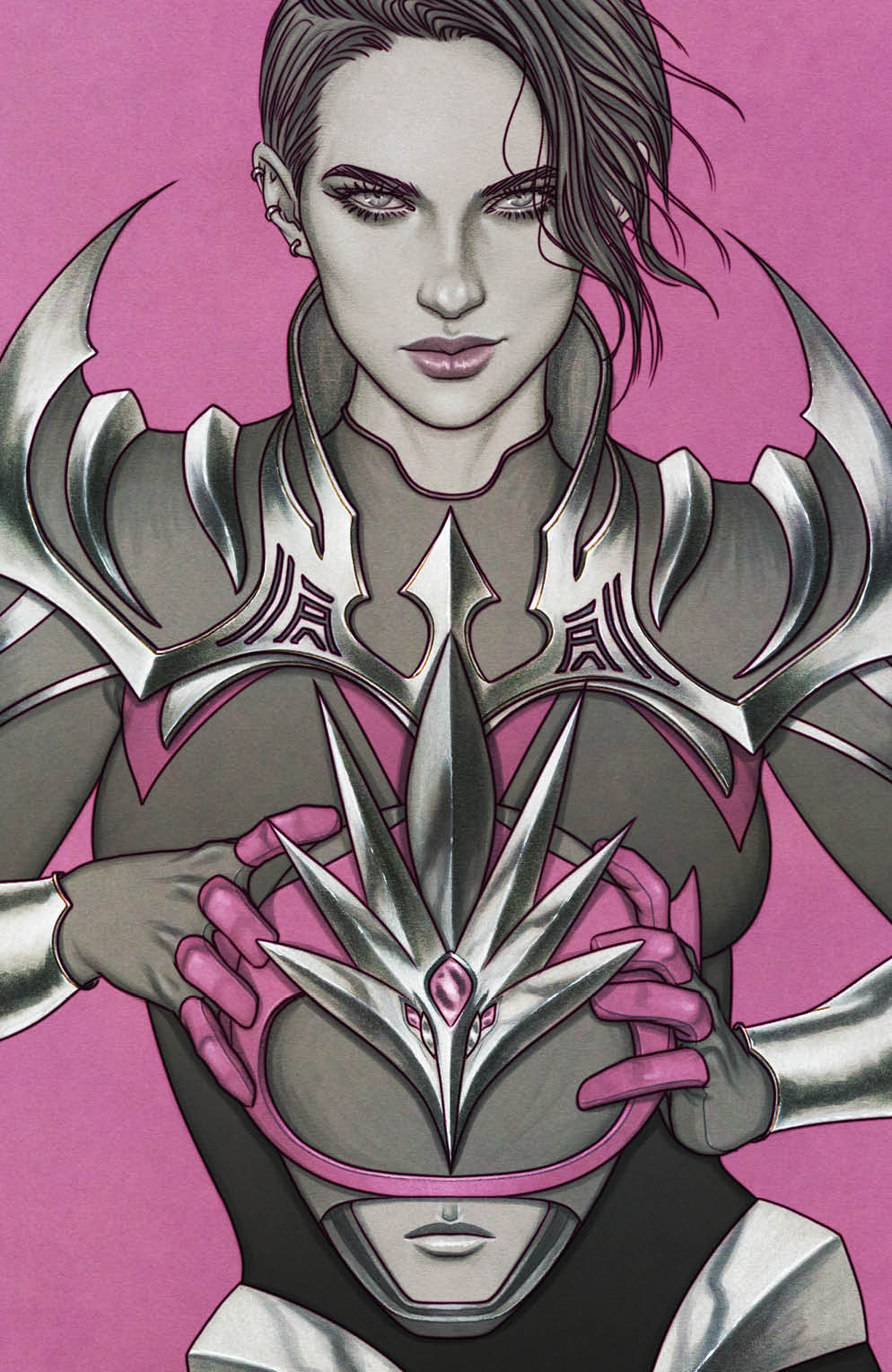 Power Rangers Unlimited: The Coinless #1 BOOM! Direct Reserve B&W Exclusive