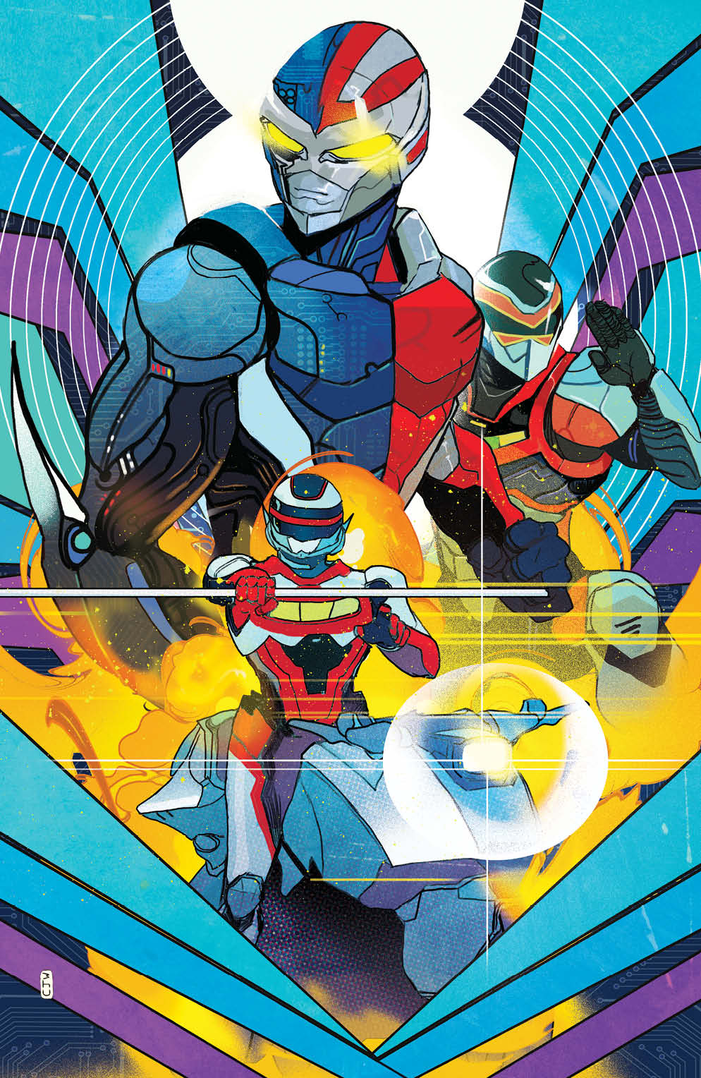 VR Troopers #1 1:100 INCV